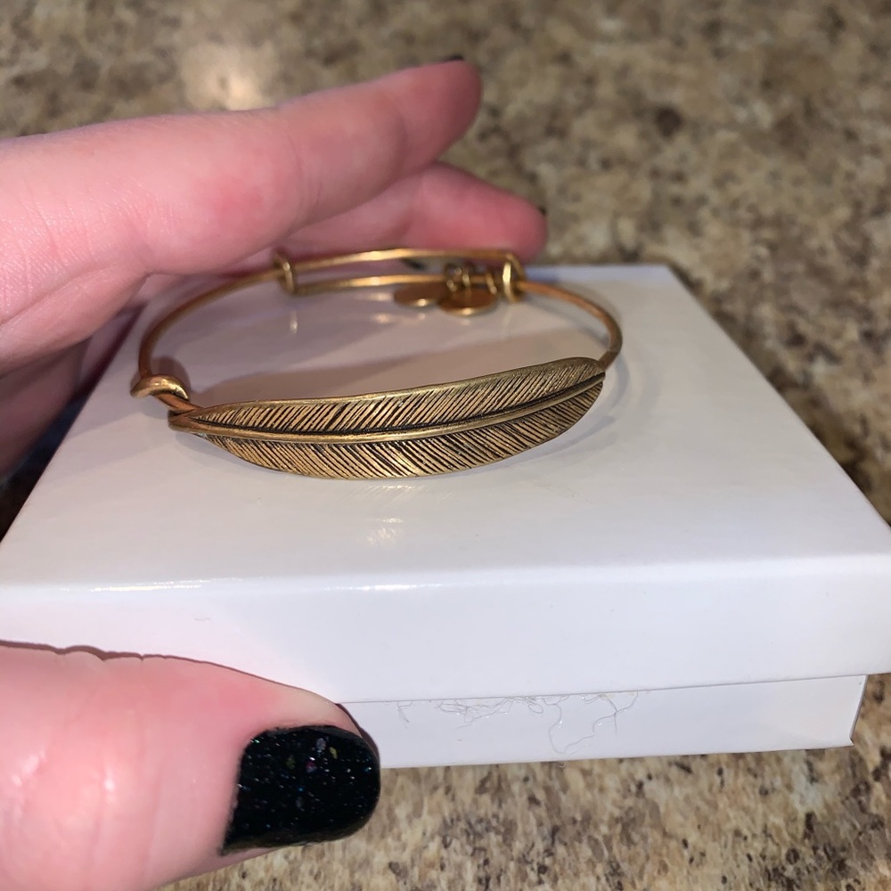 Gold Feather Alex and Ani